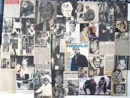 Robert Redford ~ Thirty-Four (34) Color And B&amp;W Vintage Clippings From 1972-1983 - £6.67 GBP