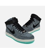 NIKE AIR AF1 ULTRA FORCE MID POLKA DOT Black/Sail green blue 654851-012 ... - $35.00
