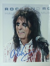 Autographed Signed by  ALICE COOPER  8&quot;x 10&quot; Photo w/COA 1 - £38.89 GBP