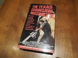 1974 The Texas Chainsaw massacre uncut unedited VHS 030306-629230 restor... - $79.99