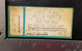 WWF STARS OF THE WORLD  - 9/23/1999 STATE FAIR ARENA CONCERT TICKET STUB - $15.00