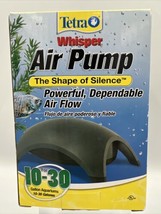 Tetra Whisper Air Pump for 10-30 Gallon Fish TanksDome Shape Black Quiet... - $23.33