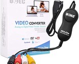 Usb 2.0 Video Capture Card Device, Vhs Vcr Tv To Dvd Converter For Mac O... - $40.99