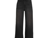 Time and Tru Women&#39;s Wide Leg Panel Jeans, Dark Gray Size 14 - £17.13 GBP