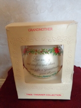 Grandmother Hallmark Glass Ornament dated 1980 (#2823).  - £9.43 GBP