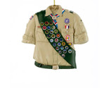 Kurt Adler Boy Scouts Of America Shirt w/Sash Resin Christmas Ornament B... - £10.14 GBP
