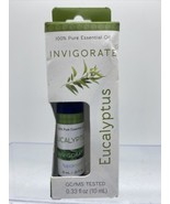 SpaRoom Invigorate Eucalyptus 100% Pure Essential Oil Blend 10ml .33oz C... - $13.67 CAD