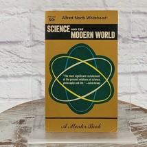 Science And The Modern World By Alfred North Whitehead 1960 Mentor Paperback - £7.79 GBP