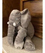 Appease Plush Realistic Elephant Stuffed Animal Sewn Eyes Soft Floppy Lovey - $17.09