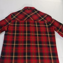 Dravus Heading Nowhere RN#116442 Men's Small Red/Black Flannel Long Sleeve Shirt image 14