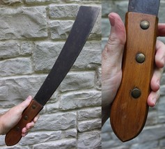 Antique Vintage Machete Axe Machette Cleaver Knife Sword Weapon Tool - £118.02 GBP