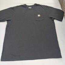 Carhartt K87 BLK Loose Fit Men's Black Cotton Short Sleeve T-Shirt Size 2XL Tall image 12
