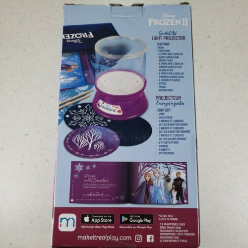 BNIB DISNEY FROZEN 2 SCRATCH-ART LIGHT SHOW PROJECTOR NOKK ELSA ANNA Item image 3