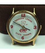 Vintage Timex Quartz Watch American Legion State Champs 1987 Gold Tone - $30.03 CAD