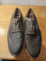 1901 Norstrom Brand Men&#39;s Black Suede Lace Up Casual Shoes 11 US Size - $44.55