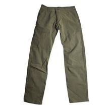 Kuhl Slax Pants Green Straight Outdoor Hiking Lightweight Men&#39;s Size 31 x 32 - £32.37 GBP