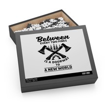 Jigsaw Puzzle, 120, 252, 500-Piece - Black and White &quot;Between Every Two Pines&quot; N - £20.58 GBP+