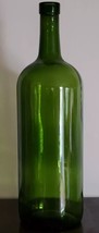 Empty Wine Bottle without Label ~ Rustic ~ Dark Green Bottle ~ Crafts and Decor - £20.23 GBP