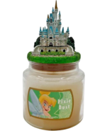 Walt Disney Parks Cinderellas Castle Candle Topper +Tinkerbell Pixie Dus... - $32.90