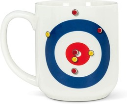 Curling House &amp; Rocks Coffee Stoneware Mug, 18oz - £13.03 GBP