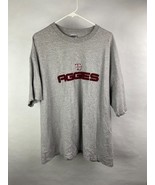 Gildan Mens 2XL Gray T-Shirt Fuzzy Textured Aggies Logo Texas A&amp;M NFL Fo... - £12.60 GBP