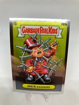Garbage Pail Kids Collectible Trading Card Mick Daggers 207a - $5.93
