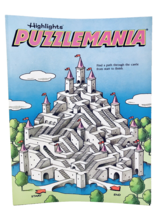 Highlights Puzzlemania Vintage 1990 Childrens Interactive Activity Puzzl... - $6.95
