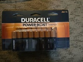 NEW Duracell Coppertop Power Boost AA Alkaline Batteries Pack Of 16 (M27) - $17.62