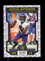 2023 Score Scorecard #110 Justin Jefferson Nmmt Vikings - £12.52 GBP