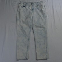 Chicos .5 / 6 Ankle Slim Light Acid Wash Stretch Denim Womens Jeans - £11.98 GBP