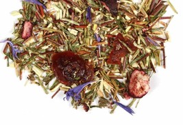 green rooibos blueberry herbal tea 5 ounce loose leaf bag - £8.56 GBP