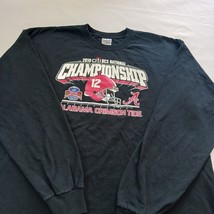 Gildan Ultra Cotton 2010 CITI BCS Alabama Crimson Tide Men's Black T-Shirt XL image 8