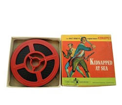 Walt Disney 8mm silent film feature in box synopsis Kidnapped at Sea mov... - $39.55