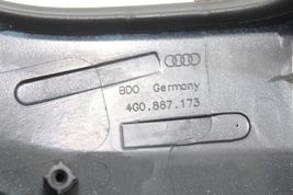 12-18 AUDI A6 C7 FRONT LEFT DRIVER SIDE DOOR PANEL TRIM BLACK E4930 image 11