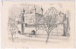 United Kingdom UK Postcard London The Tower Of London - £2.31 GBP