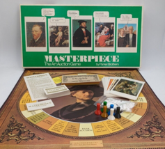 Vintage Masterpiece The Art Auction Board Game by Parker Brothers 1976 Complete - £31.00 GBP