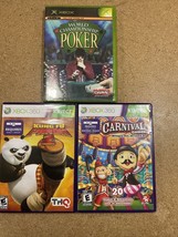 Kung Fu Panda 2, Carnival Games Xbox 360 And World Poker For Xbox - £11.02 GBP