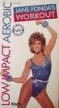 Jane Fonda&#39;s Workout: Low Impact Aerobic [VHS Tape] - $2.39