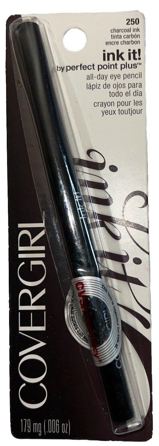 1- CoverGirl Ink It! Perfect Point Plus All-Day EyePencil #250 CHARCOAL ... - $24.72
