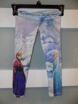 Disney Frozen Anna &amp; Elsa Legging Size 4 Girls - £13.45 GBP