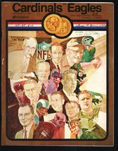 St. Louis Cardinals vs Philadelphia Eagles NFL Football Program 11/23/19690-B... - £47.30 GBP