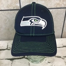 Seattle Seahawks Hat Mens Size M-L NFL Fitted Football Fan New Era Ball Cap - £23.67 GBP