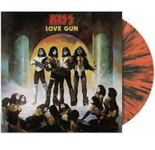 KISS Love Gun LP ~ Ltd Ed Colored Vinyl (Tangerine w/Aqua Splatter)~ New/Sealed! - £51.95 GBP