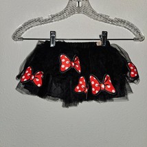 Minnie Mouse Disney Collection Tutu Couture Toddler 2T Black Red Skirt C... - $14.80