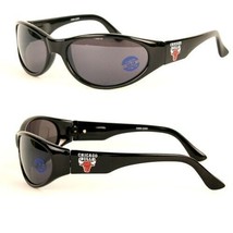 Chicago Bulls Sunglasses Solid Black Uv Protection And W/FREE POUCH/BAG Nba New - £7.86 GBP