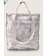 Victoria&#39;s Secret PINK Convertible Packable Gray Camo Backpack Tote Bag - €21,24 EUR