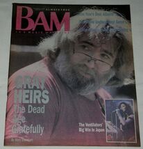 Grateful Dead BAM Magazine Vintage 1987 Jerry Garcia Bob Weir - $39.99