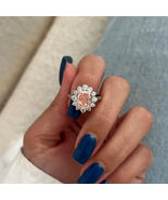 3 Carat Elongated Cushion Fancy Intense Pink Lab Grown Diamond Unique Di... - €3.948,38 EUR