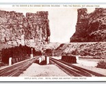 Castle Gate Utah UT Rio Grande Western Railroad Issued UNP WB Postcard O20 - $3.91