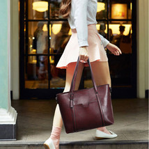 Trendy Retro Tote Bag Portable Shoulder - £29.88 GBP
